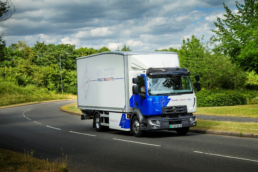 1,000 BatteryElectric Trucks Produced at Renault Plant in BlainvilleSurOrne