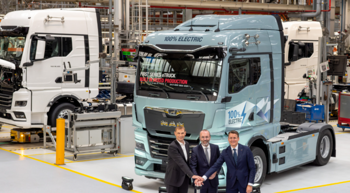 MAN starts series production of electric trucks
