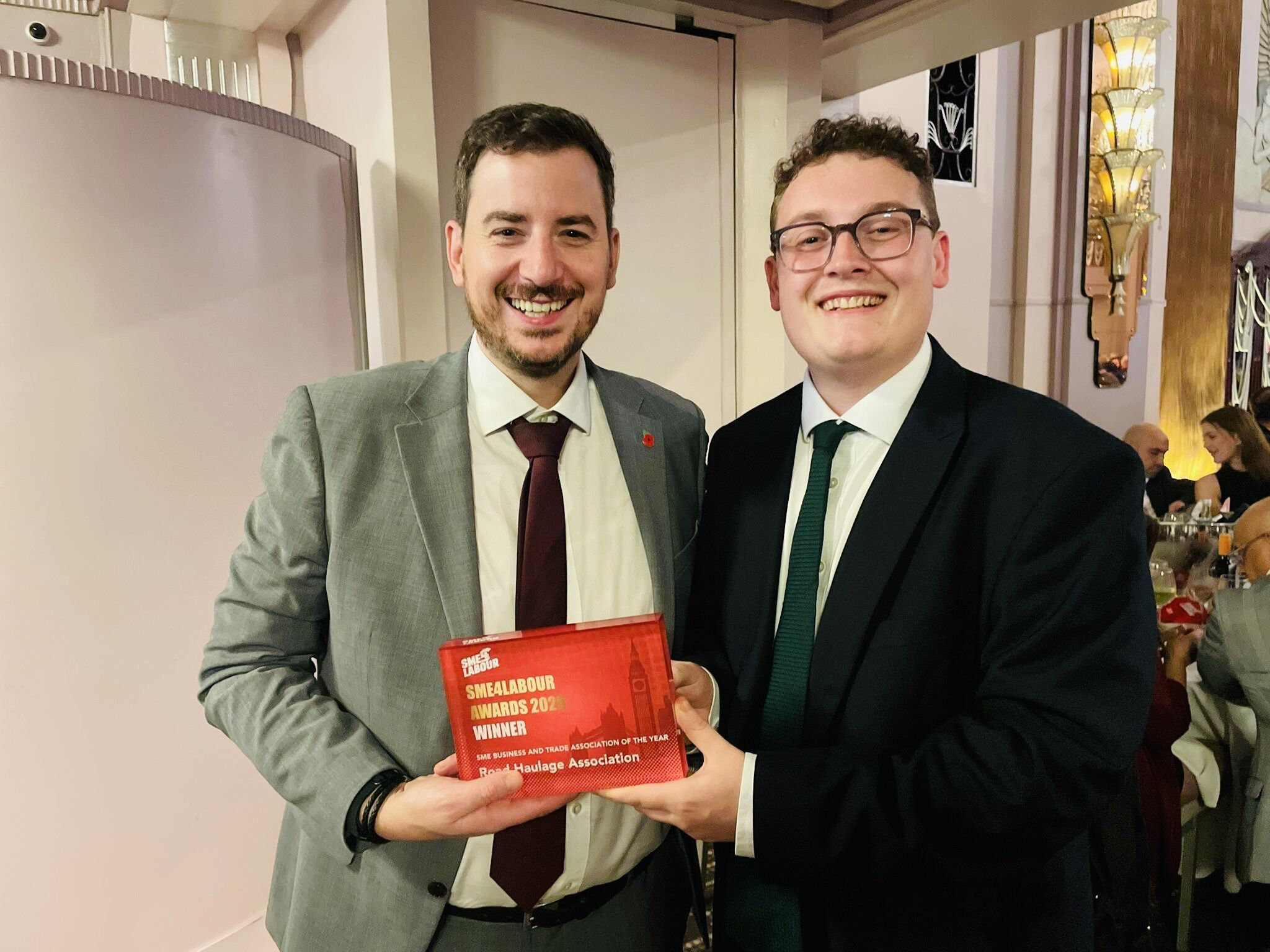 Mark Knowles Rha RHA wins SME business and trade association award